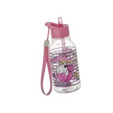 Bidonas apa pentru copii, Unicorn, Roz, gradinita, Fete, 400ml, ATU-082499, Oem