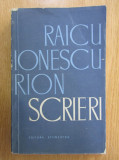 Raicu Ionescu Rion - Scrieri (1964)