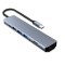 Cablu adaptor USB TYPE C - HDMI 4K/2K + 2x USB3.0 + USB TYPE C 100W