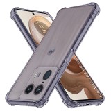 Husa Motorola Edge 50 Ultra Asteroid GSM Shockproof Clear Silicone, fumuriu
