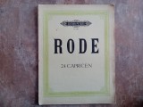 24 Capricen de Pierre Rode Nr 281