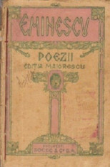 Eminescu poezii , editia maiorescu , fara an ,271 pagini foto