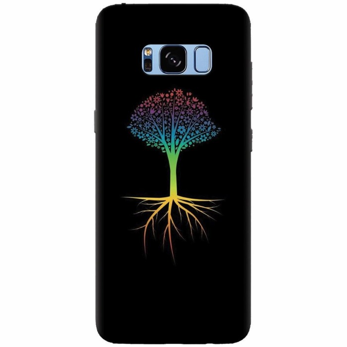 Husa silicon pentru Samsung S8 Plus, Tree 001