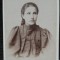 Fotografie tip CDV, femeie, sfarsit de secol XIX