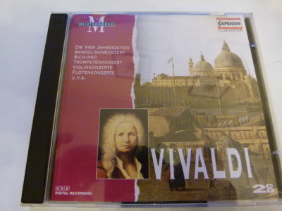 Vivaldi - anotimpurile, co. pt. mandolina, siciliano etc- 2 cd, foto