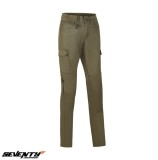 Pantaloni pentru scuter - motocicleta barbati Urban Seventy vara model SD-PC24 Teide Cargo culoare: forest green Forrest green XXXL