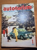 revista autoturism ianuarie 1974 - reclama dacia 1300