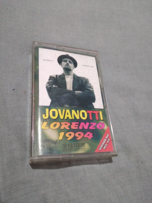 CASETA AUDIO JOVANOTTI -LORENZO 1994 RARA!!!!ORIGINALA foto