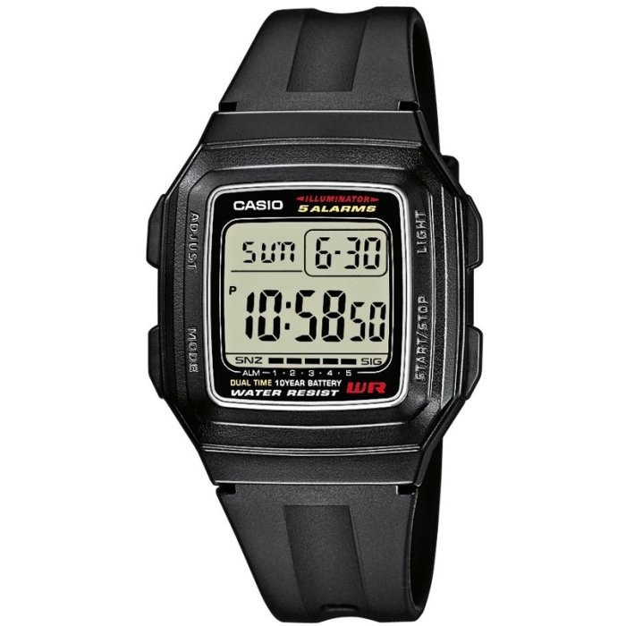 Ceas Casio, Collection F F-201W-1ADF - Marime universala