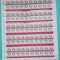 TIMBRE ROMANIA 2000 LP1503 ZIUA INDRAGOSTITILOR 2 COLI 100 VALORI MNH