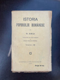 Nicolae Iorga Istoria poporului romanesc Volumul III (1927)