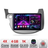 Navigatie Honda Fit 2008-2013 Android radio gps internet 4+64 InCell Display 1K Kit-fit-08+EDT-E209-RK CarStore Technology
