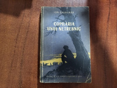 Copilaria unui netrebnic de Ion Calugaru foto