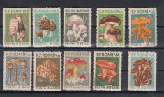 ROMANIA 1958 LP 457 CIUPERCI SERIE MNH foto