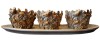 Set 3 Suporturi Lumanari Argintii cu Ceramica &amp; Tavita, 35cm, Romantic. Cadou Perfect! Decoratiuni Casa, Uleiuri Esentiale