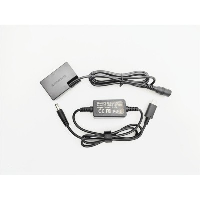 Alimentator Tip Baterie LP-E18 Canon DR-E18 Dummy Battery DC COUPLER FULL DECODED TYPE-C PD foto