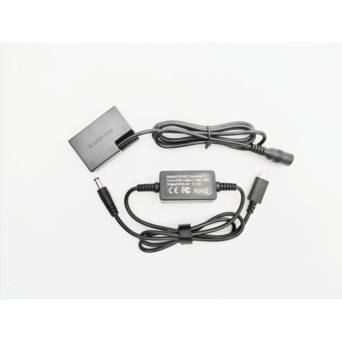 Alimentator Tip Baterie LP-E18 Canon DR-E18 Dummy Battery DC COUPLER FULL DECODED TYPE-C PD