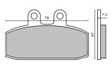 Placute frana (Sinter) Scarabeo 150-200 &#039;99-&#039;03 /Leonardo 250-300 &#039;99-&#039;04 Cod Produs: MX_NEW 225100062RM