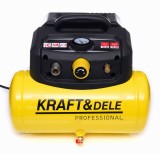 Compresor aer 6L fara ulei silentios portabil 1100W 180L min (KD1415)