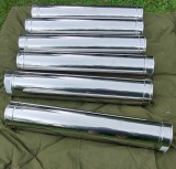 Sistem complet cos fum inox Versia Lux 6m