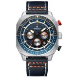Ceas Barbati Naviforce 8057 Albastru , Design Casual, Functii Multiple, Cronograf, Rezistent la Apa 3ATM