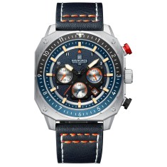 Ceas Barbati Naviforce 8057 Albastru , Design Casual, Functii Multiple, Cronograf, Rezistent la Apa 3ATM