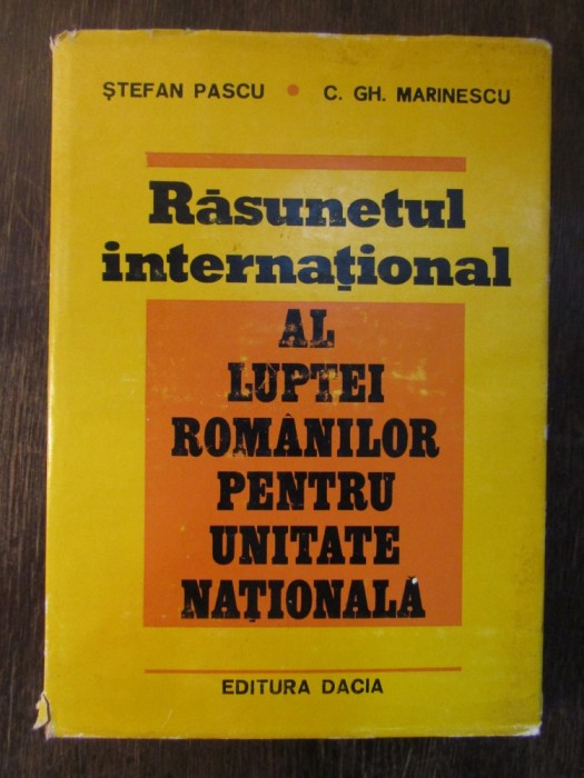 RASUNETUL INTERNATIONAL AL LUPTEI ROMANILOR PENTRU UNITATE NATIONALA-ST.PASCU