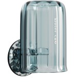 Suport multifunctional 2 in 1, pahar si suport pentru periuta de dinti, flippy, plastic, dimensiune: 10.4 x 7.3 x 7.3 cm, albastru