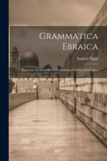 Grammatica Ebraica: Ragionata Ed Elementi Di Grammatica Caldaico-rabbinica foto