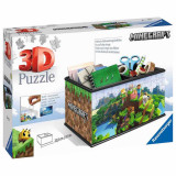 Cumpara ieftin Puzzle 3D Cutie Depozitare Minecraft, 216 Piese, Ravensburger