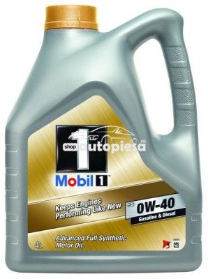 Ulei motor MOBIL 1 FS 0W40 4L MOBIL 1 0W40 4L foto