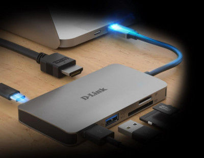 DLINK 6-IN-1 USB-C HUB DUB-M610 foto