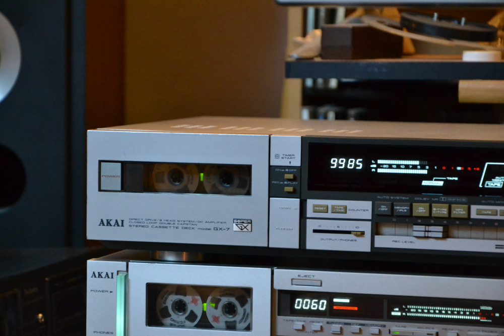 AKAI GX 7 Casetofon deck hi-end -3 head-stereo cassette deck | Okazii.ro