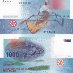 Comore Comores 1000 Francs 2005 UNC