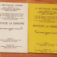 Invitatie la gandire de Serban Milcoveanu Vol. 1 + 2