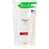 Dove Silk Fine Săpun lichid pentru m&acirc;ini rezervă 500 ml