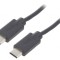 Cablu USB-C 2.0 2.5m Negru