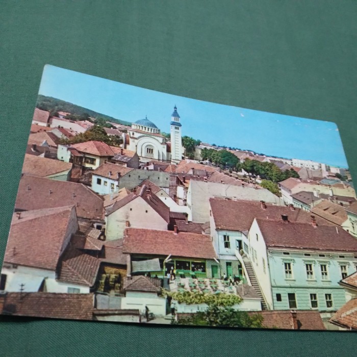 CARTE POSTALA CIRCULATA ORASTIE VEDERE GENERALA