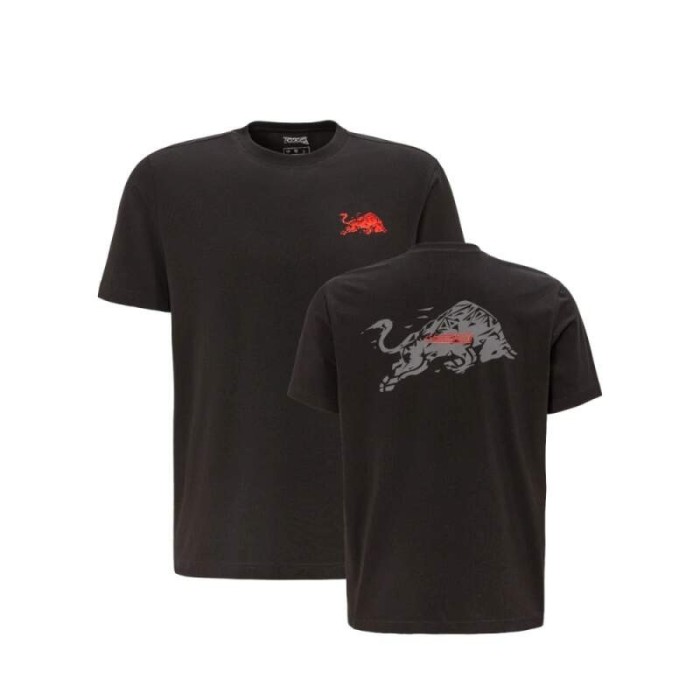Red Bull Racing tricou de bărbați Eclipse black 2025 - M
