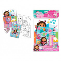 Set de colorat Gabby s Dollhouse 3+ ani