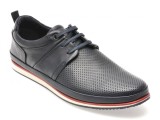 Pantofi GRYXX bleumarin, M6819, din piele naturala
