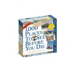 1,000 Places to See Before You Die Page-A-Day Calendar 2024: A Year of Travel