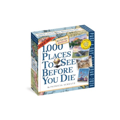 1,000 Places to See Before You Die Page-A-Day Calendar 2024: A Year of Travel foto