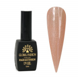 Cumpara ieftin Gel Constructie Unghii cu Sclipici Magic Extension 12 ml, Nude G10