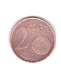 Moneda Slovenia 2 cents/centi 2009, stare buna, curata