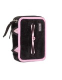 Penar Urechi piscuta echipat fete,Negru, 57 piese,22x15x7cm
