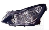 Far Opel Corsa D, 07.2006-01.2011, montare fata, stanga, H1+H1+H7; electric; cu motor; halogen; cu lumini pentru curbe, Valeo, 1216203; 93189365