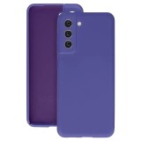 Husa protectie flippy pentru samsung s21 fe liquid silicone mov