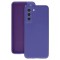 Husa protectie flippy pentru samsung s21 fe liquid silicone mov
