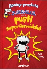 Rowley Prezinta 1. Jurnalul Unui Pusti Superformidabil, Jeff Kinney - Editura Art
